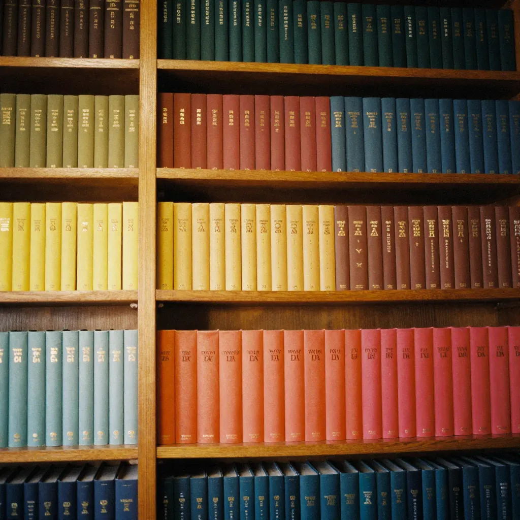 Biblioteca privada organizada